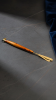 Bespoke Cherry Wood & Polished Brass Shoehorn | Decorative Objects by Holzkunst Samuel Meisinger. Item composed of wood and brass in modern style