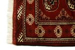 Red Tribal 3' 5" x 5' Turkoman Persian Rug | Area Rug in Rugs by Magic Rugs. Item composed of wool compatible with country & farmhouse and traditional style