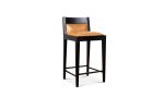 Stool in Argentine Rosewood by Costantini, Palermo Hollywood | Chairs by Costantini Design. Item composed of wood & fabric