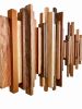 Hardwood Soundwave | Wall Sculpture in Wall Hangings by Erin Harris. Item made of oak wood