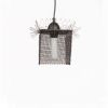 Pendant Light Small Fringe #1, 10"h w x 6"w, Steel Wire Mesh | Pendants by Anne Lindsay Studio. Item made of steel compatible with contemporary and industrial style