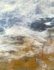 October Sky | Oil And Acrylic Painting in Paintings by Ana Carolina Mönnaco. Item composed of wood in contemporary or coastal style