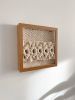 FRAME III | Handwoven Wall Art | Tapestry in Wall Hangings by Ana Salazar Atelier. Item composed of wood & cotton compatible with boho and contemporary style