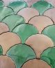 Leaf Drop Tile | Tiles by YP Art Ceramic. Item composed of ceramic