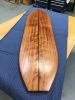Exotic Surfboard Wood Art | Ornament in Decorative Objects by Wooden Imagination. Item composed of wood in contemporary or coastal style