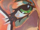 Evocative urban pop art painting "This too shall pass" SOLD | Oil And Acrylic Painting in Paintings by Monique van Steen | Poblenou in Barcelona. Item made of canvas