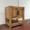 Model #1054 - Custom Single Sink Vanity | Countertop in Furniture by Limitless Woodworking. Item made of maple wood works with mid century modern & contemporary style