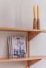 Clara 36 - Shelving Unit | Storage by Le Tenon et la Mortaise. Item made of oak wood works with minimalism & mid century modern style
