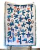 Flower Tetris Blanket | Linens & Bedding by Leah Duncan. Item made of cotton works with minimalism & mid century modern style
