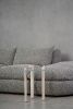 Luna #1 | Side Table in Tables by Nadine Hajjar Studio. Item made of maple wood with glass