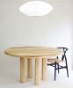 Round Table | Dining Table in Tables by SinCa Design. Item made of wood works with minimalism & mid century modern style