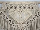 Macrame Wall Hanging With Heart | Wall Hangings by Desert Indulgence. Item composed of cotton and fiber in boho style