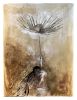 Longing :: SOLD | Oil And Acrylic Painting in Paintings by Katherine Baronet. Item composed of canvas and synthetic