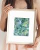 Atmospheric Study | Mixed Media by Elizabeth MacLean. Item composed of paper compatible with boho and contemporary style
