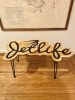 Custom JetLife Coffee tables | Tables by Christian Alberto. Item composed of wood & metal