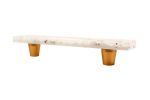 White Gold Fleck Pebble Pull | Hardware by Windborne Studios. Item made of glass works with modern style
