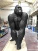 "Big Gorilla" | Street Murals by MARCANTONIO. Item composed of glass and synthetic