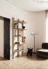 GATE modular shelves system Walnut Stained | Shelving in Storage by SVITANOK by Artem Zakharchenko. Item made of wood & steel compatible with boho and minimalism style