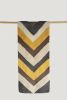 Handwoven Wool Chevron Floor Runner | Runner Rug in Rugs by Creating Comfort Lab. Item made of fabric with fiber