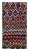 1950s Azilal Moroccan Runner with Polychromatic Patterns | Area Rug in Rugs by Rug and Kilim