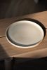 Beige Matte Stoneware Dinner Plates | Dinnerware by Creating Comfort Lab. Item made of stoneware