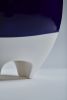 Geta pot - Porcelain biscuit and cobalt glaze | Planter in Vases & Vessels by Clémence Birot. Item composed of ceramic in minimalism or contemporary style