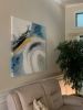 Infinant Dreams | Oil And Acrylic Painting in Paintings by Bonnie Keane - Fluidz By Keane. Item composed of canvas and synthetic
