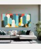 Traffic sunny & blue landscape | Oil And Acrylic Painting in Paintings by Ronald Hunter. Item made of canvas with synthetic