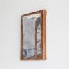 COLLAGE SIENNA ET INDACO | Mixed Media by Kim Fonder. Item composed of canvas and paper
