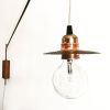JP swivelling wall lamp | Lighting by 2MONOS STUDIO. Item made of oak wood works with mid century modern style
