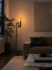 Steel & Glass Floor Lamp — Lasso by Nitush Aroosh | Lamps by Nitush Aroosh. Item made of steel with glass works with contemporary & eclectic & maximalism style