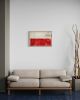 Flags F2436 A | Mixed Media in Paintings by Michael Denny Art, LLC. Item composed of bamboo and cotton in minimalism or contemporary style