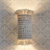 Riverine coastal wall sconce (up and down light function) | Sconces by Light and Fiber. Item composed of cotton and metal in boho or contemporary style