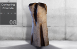Contrasting Cascade | Sculptures by Andrew Chaplin. Item composed of wood