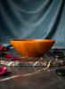 Solid Cherry Wood Bowl | Hand-Turned Minimalist Design | Decorative Bowl in Decorative Objects by Holzkunst Samuel Meisinger. Item made of wood works with minimalism & traditional style