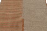 Rug & Kilim’s Accent Kilim, Beige with Orange Textural | Area Rug in Rugs by Rug and Kilim