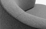 Koji Armchair | Chairs by LAGU. Item composed of wood and fabric in minimalism or modern style