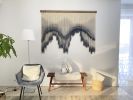 Abstract Dip Dyed Wall Hanging-ZORKE X | Macrame Wall Hanging in Wall Hangings by Olivia Fiber Art. Item made of wool with fiber works with minimalism & contemporary style