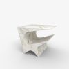 Star Axis Side Table In Marble | Tables by Neal Aronowitz. Item composed of marble in minimalism or mid century modern style
