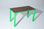 Walnut Desk with Color Edge | Tables by Chassie Studio | The Bronx in Bronx. Item made of walnut