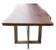 American Walnut live/free-form natural edge Dining Table | Tables by fab&made | Rockefeller Center, New York in New York