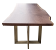 American Walnut live/free-form natural edge Dining Table | Tables by FAB&MADE | Rockefeller Center, New York in New York