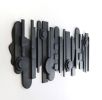 Art Deco Wood Art | Wall Sculpture in Wall Hangings by Blank Space Studios. Item composed of oak wood