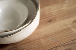 Molosco Signature - White Gold 3 Pieces Sets | Serving Bowl in Serveware by Laura Letinsky | Chicago in Chicago. Item made of ceramic