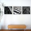 REFLECT 1.62 waves | Wall Sculpture in Wall Hangings by Heather Hancock. Item composed of concrete & glass