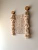 Handwoven Tapestry ILANA | Wall Hangings by Ana Salazar Atelier. Item made of oak wood & cotton compatible with boho and country & farmhouse style