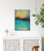 Day Break Kisses | Oil And Acrylic Painting in Paintings by Tara Catalano Studios. Item composed of canvas and synthetic