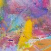 Happy Days - I Love You | Oil And Acrylic Painting in Paintings by Swann Freslon. Item made of canvas with synthetic