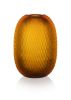 Metamorphosis Vase - Amber | Vases & Vessels by Rückl. Item made of glass compatible with contemporary and modern style