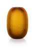 Metamorphosis Vase - Amber | Vases & Vessels by Rückl. Item made of glass compatible with contemporary and modern style